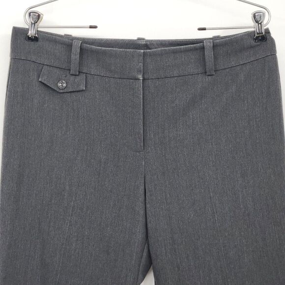 Ann Taylor Dress Pants Womens 8 Flare Leg Mid Rise Office Work Professional Corp - Picture 2 of 8